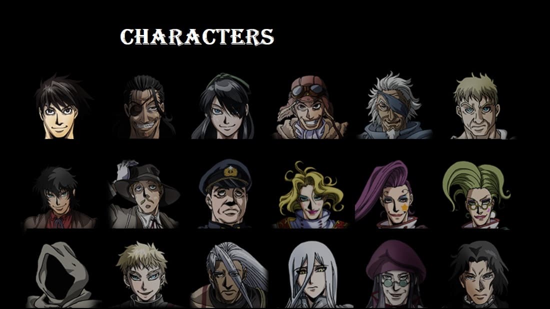 famous characters of drifters