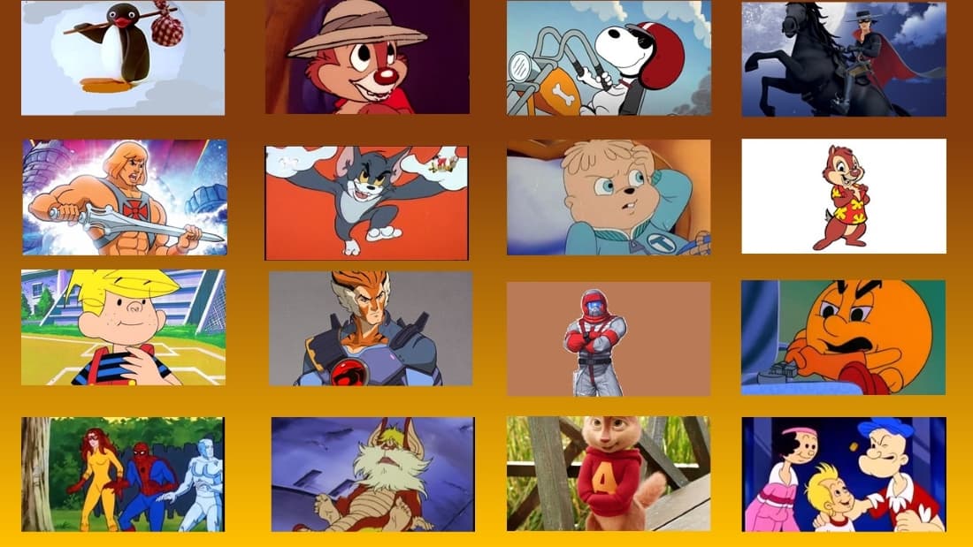 80s cartoon characters list