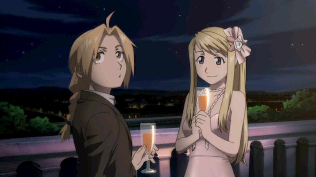 Winry and Edward