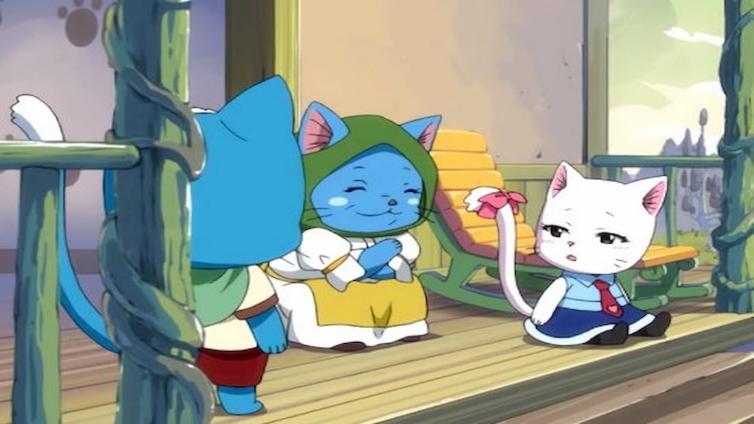 Details 73 anime with blue cat super hot  induhocakina