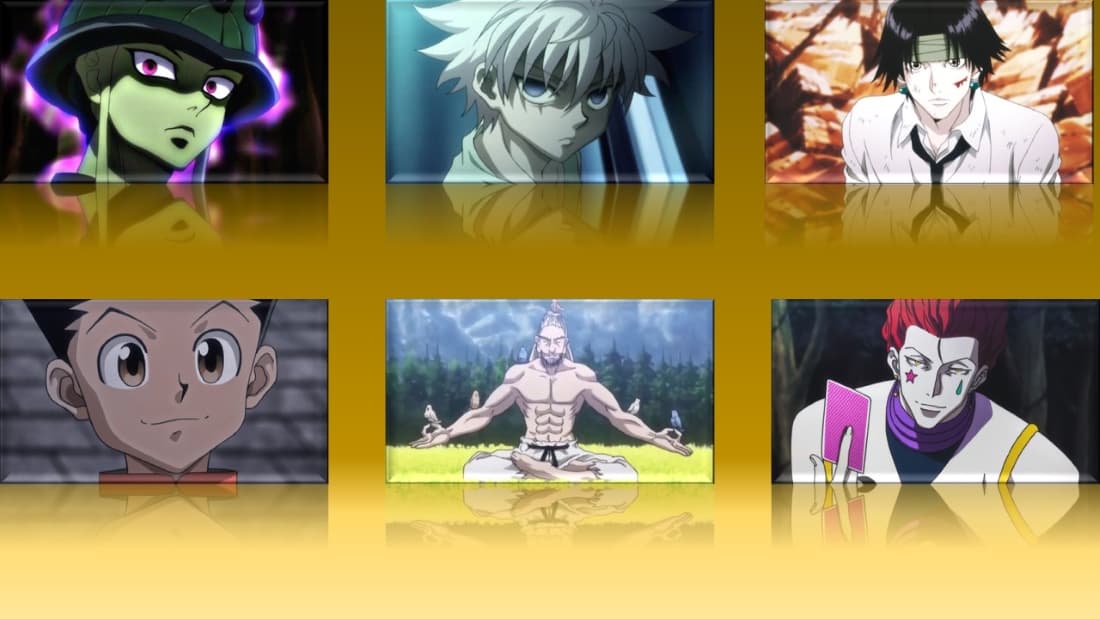 cartoon cute character anime hunter x