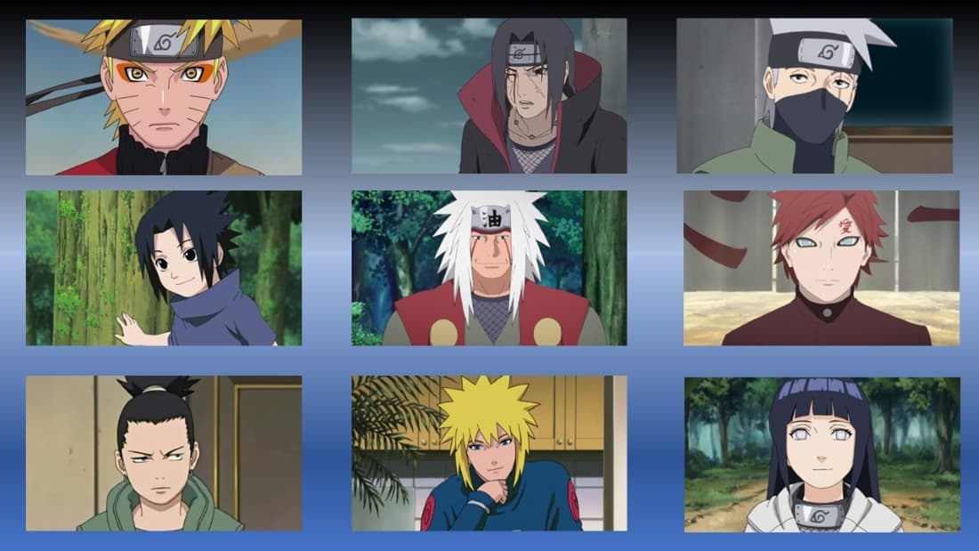 Naruto Anime Characters