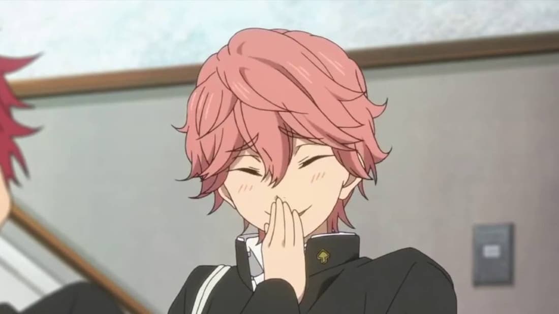 portrait of a cute anime boy with pink hair and pink  Stable Diffusion   OpenArt