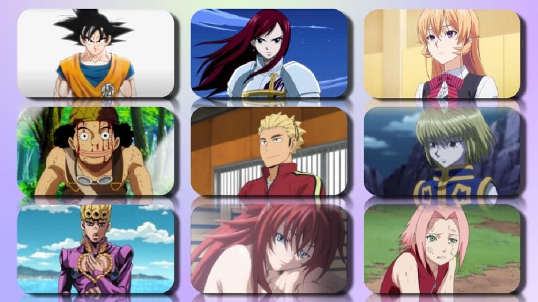 top 50 most popular aries anime characters of all time