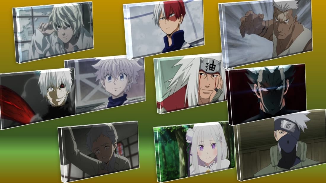 Top 50 Best White Haired Anime Characters Of All Time