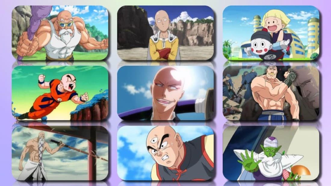 top 50 best bald anime characters of all time