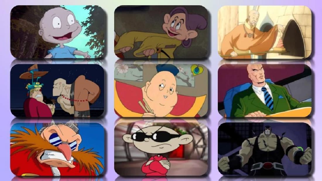 33 most popular bald cartoon characters everyone remembers