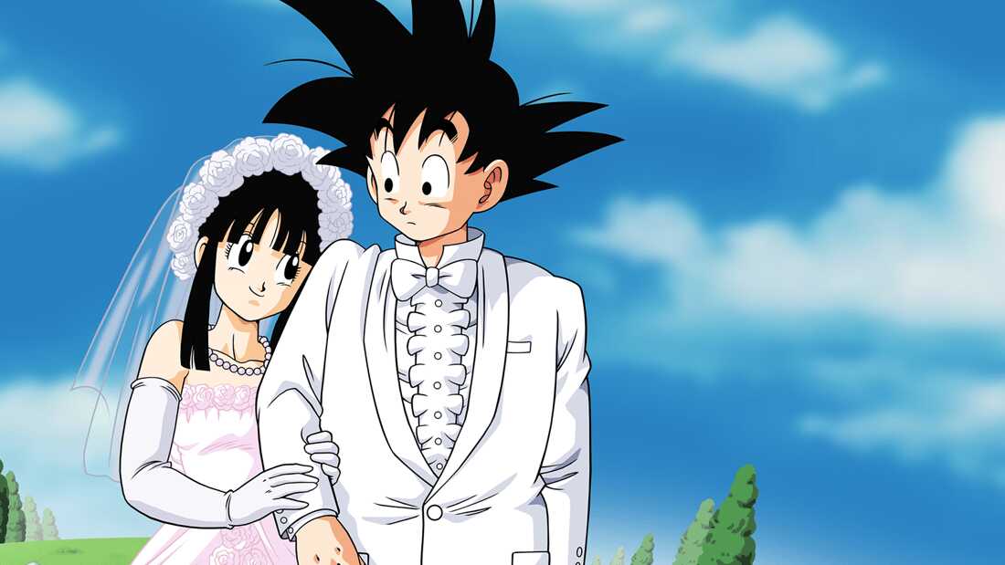 Goku and Chi-Chi (Dragon Ball) 