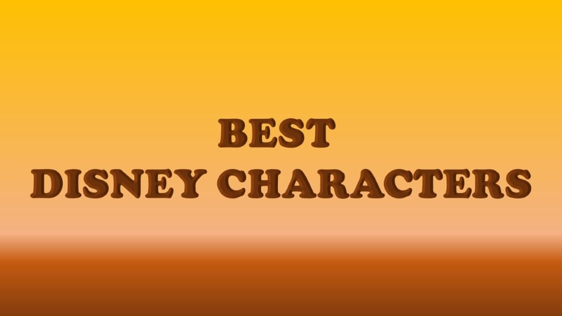 top 100 most popular disney characters of all time