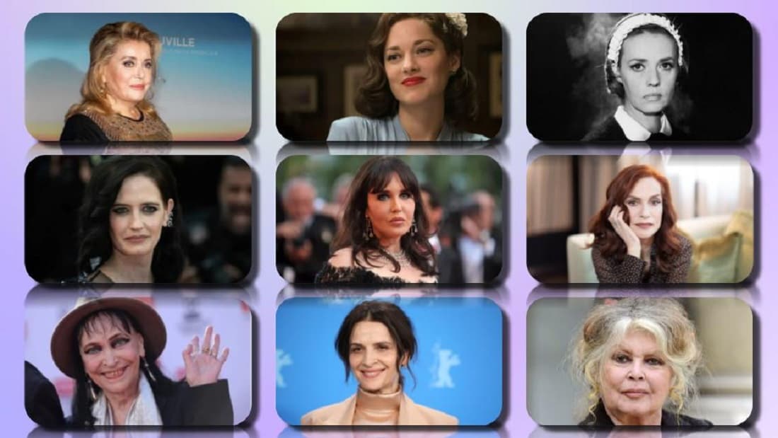 Top 50 Most Popular French Actresses Of All Time