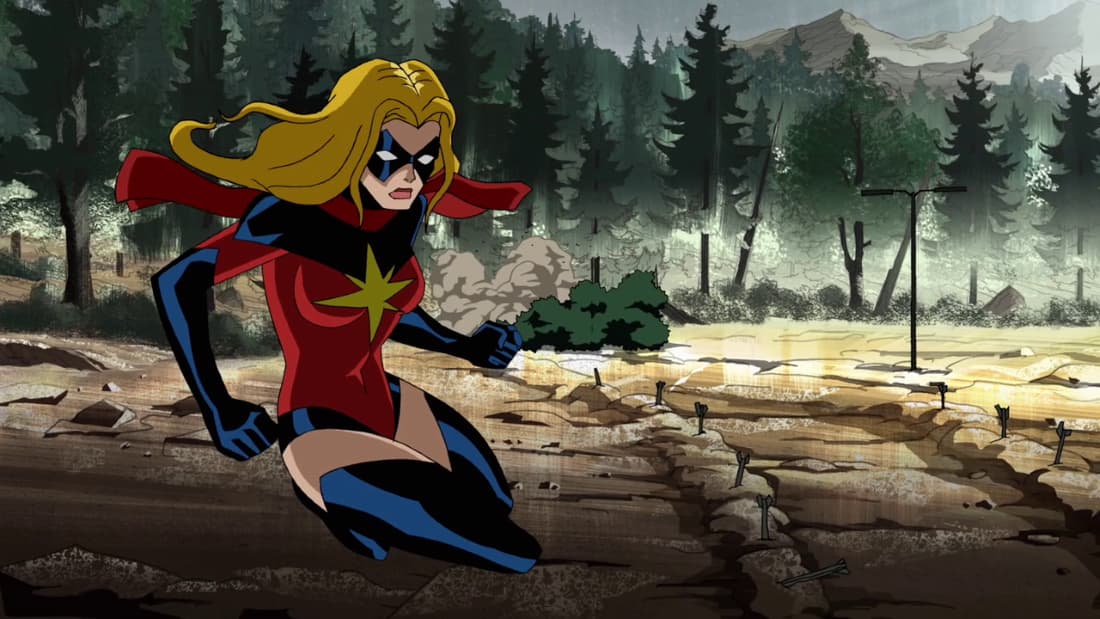 Captain Marvel ( The Avengers: Earth Mightiest Heroes)
