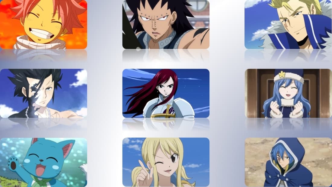 Fairy tail characters