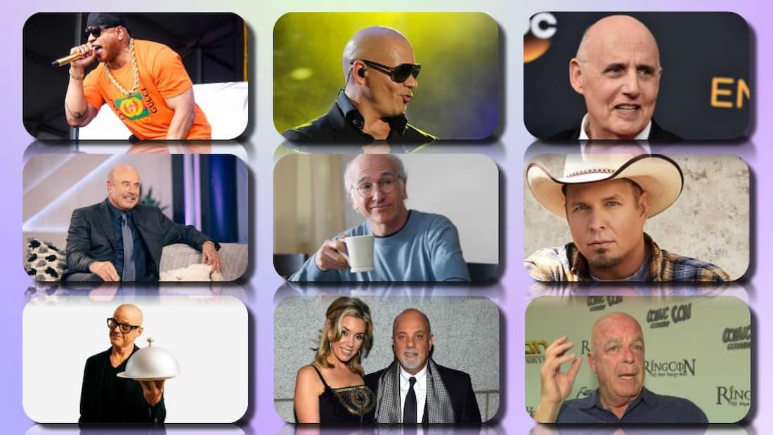 Top 50 Most Famous Bald Celebrities