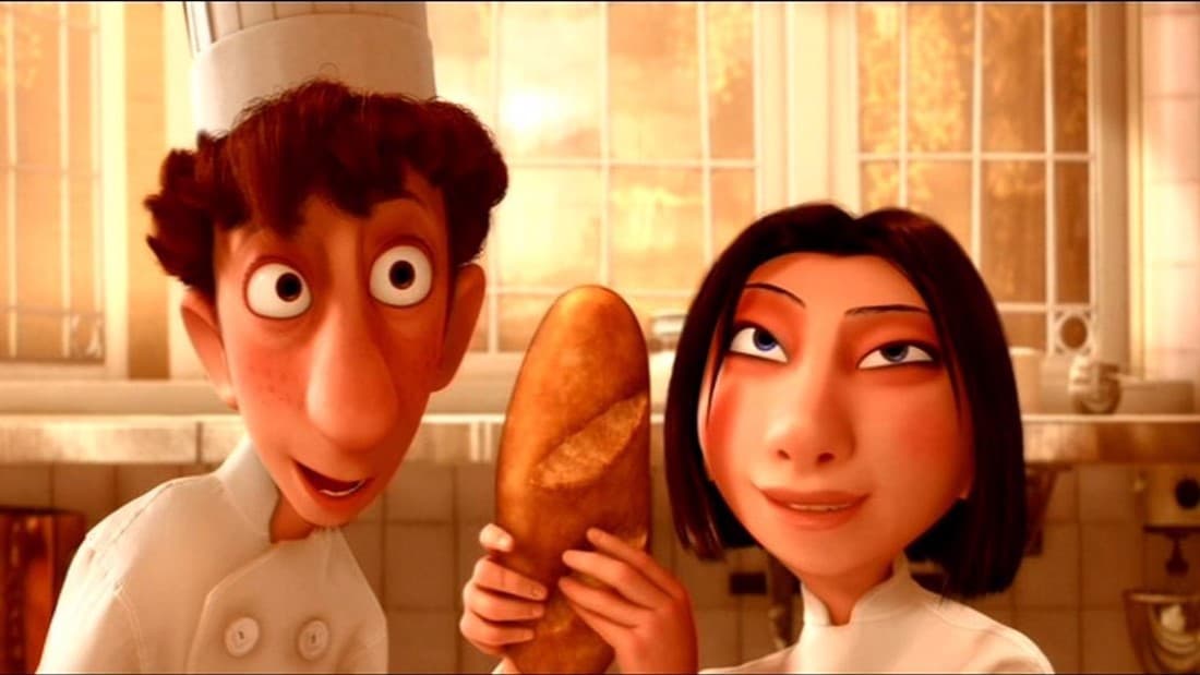 Colette and Linguini (Ratatouille)