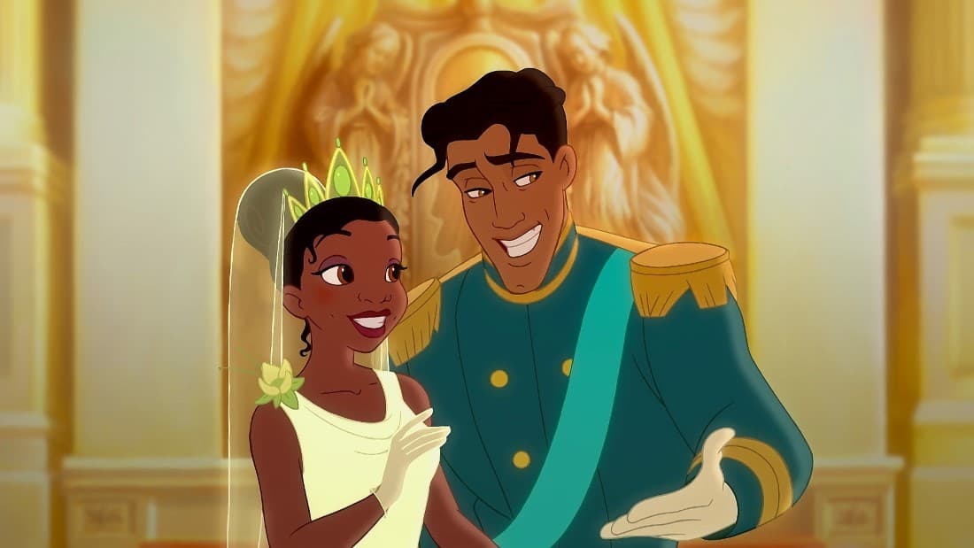 Princess Tiana and Prince Naveen (The Princess and The Frog)