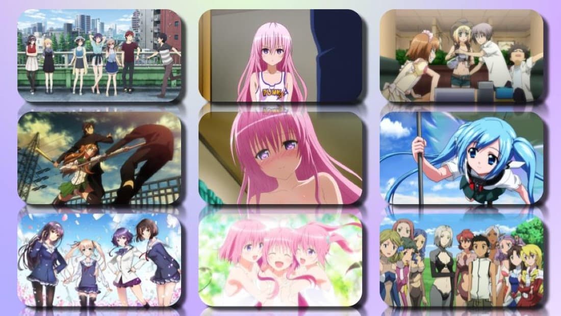 Top 75 Best Ecchi Harem Anime Hottest Series 