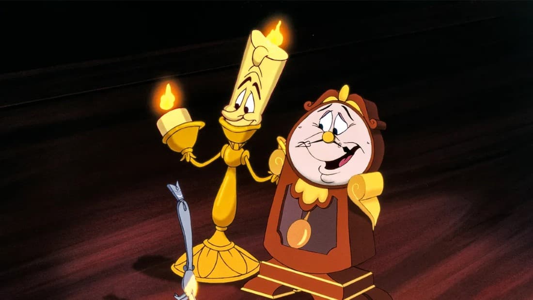 Lumiere and Cogsworth (Beauty and the Beast)