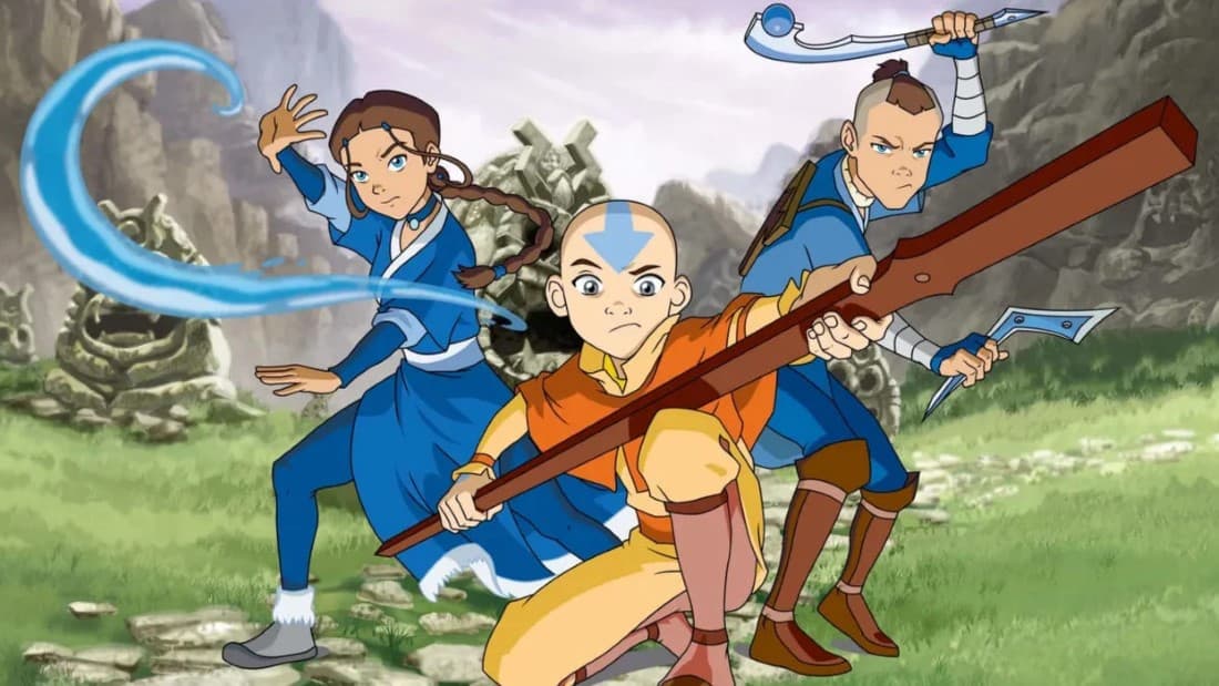 Aang, Katara, and Sokka (Avatar: The Last Airbender)