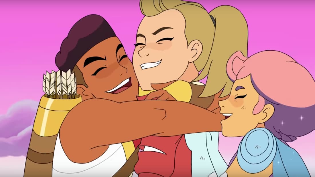 Adora, Bow, and Glimmer (She-Ra and the Princesses of Power)