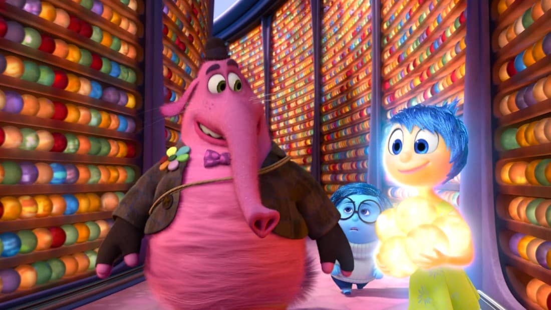 Joy and Bing-Bong (Inside Out)