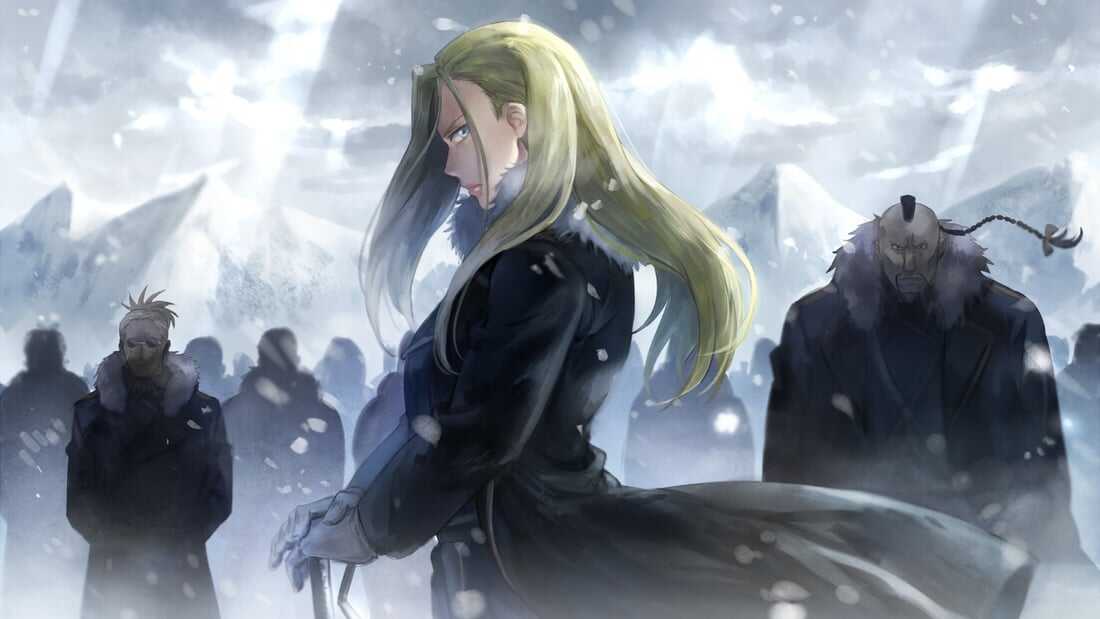 Olivier Mira Armstrong (Fullmetal Alchemist)