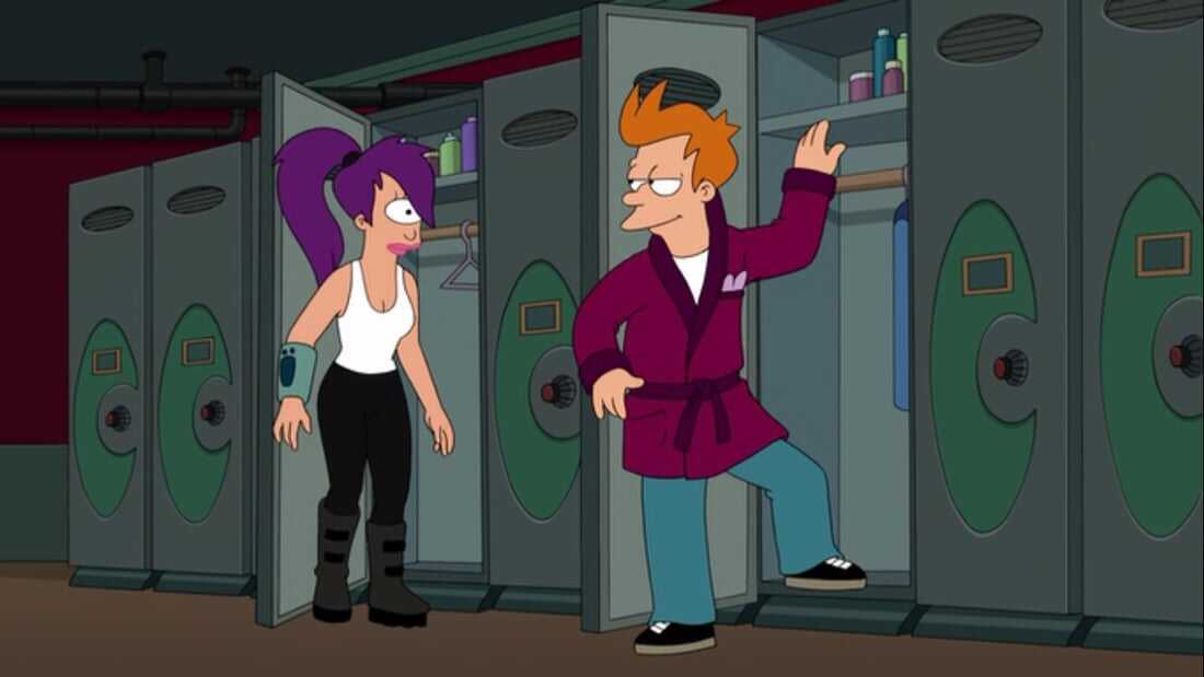 Leela and Fry (Futurama)