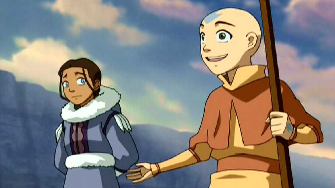 Aang and Katara (Avatar: The Last Airbender)