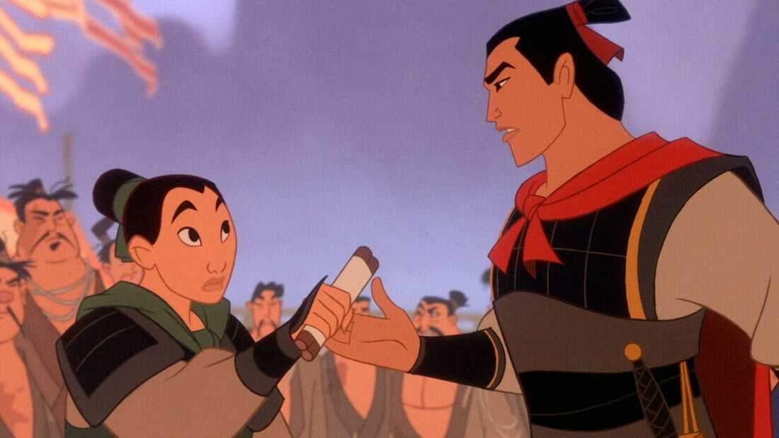 Mulan and Shang (Mulan)