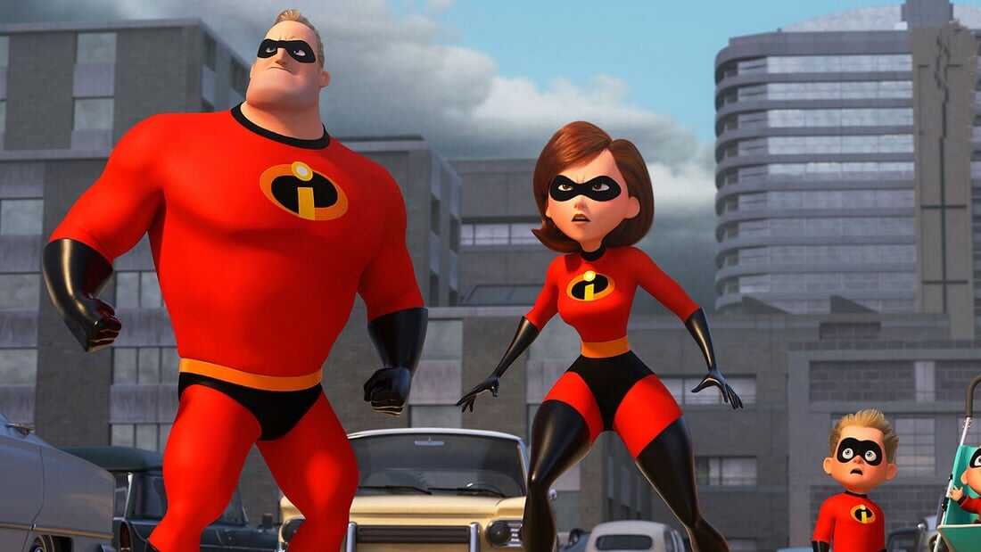 Mr. Incredible and Elastigirl (The Incredibles Franchise Films)