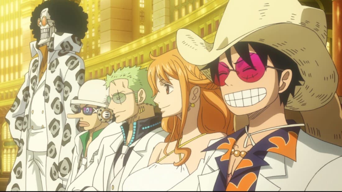 one piece film: gold