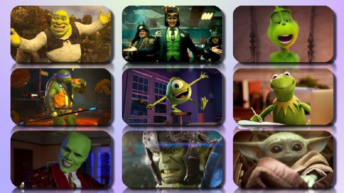 Top 50 Most Popular Green Characters Of All Time Top 50 Most Popular Green Characters Of All Time