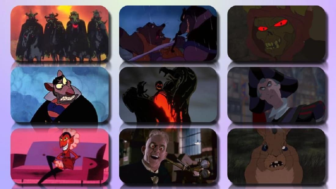 Top 50 Most Popular Scariest Animated Characters Of All Time