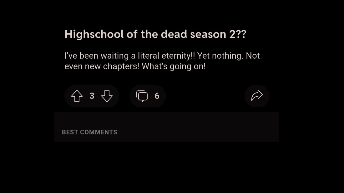 reddit on highschool of the dead season 2