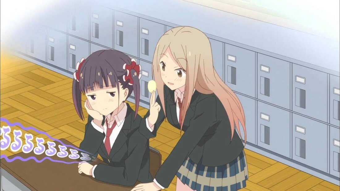 Shizuku Minami and Kotone Noda (Sakura Trick)