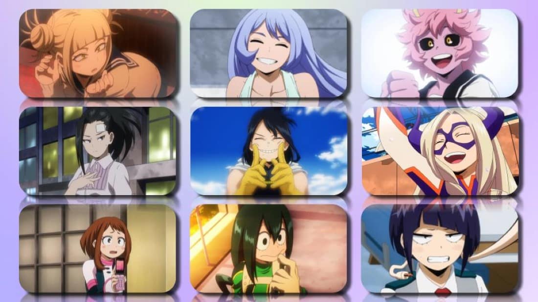 30 popular My Hero Academia female characters beloved by fans