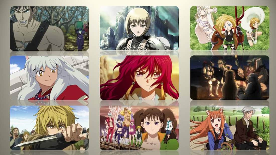 45 Medieval Anime Full of Swords and Struggle