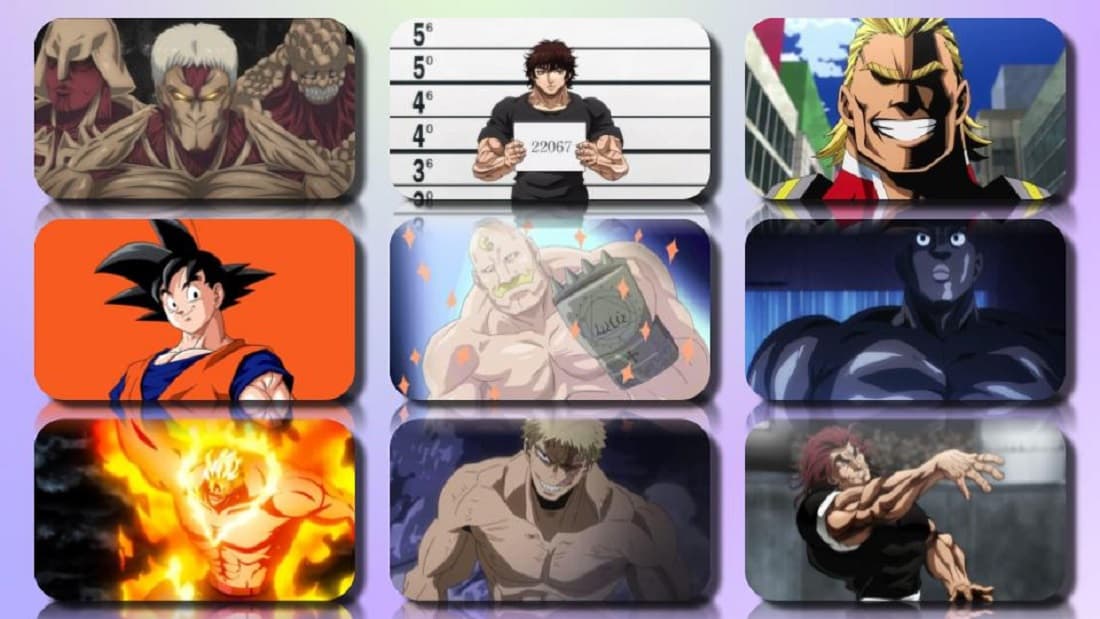 10 Most Muscular Characters in Anime, Who's The Most Well-Built?