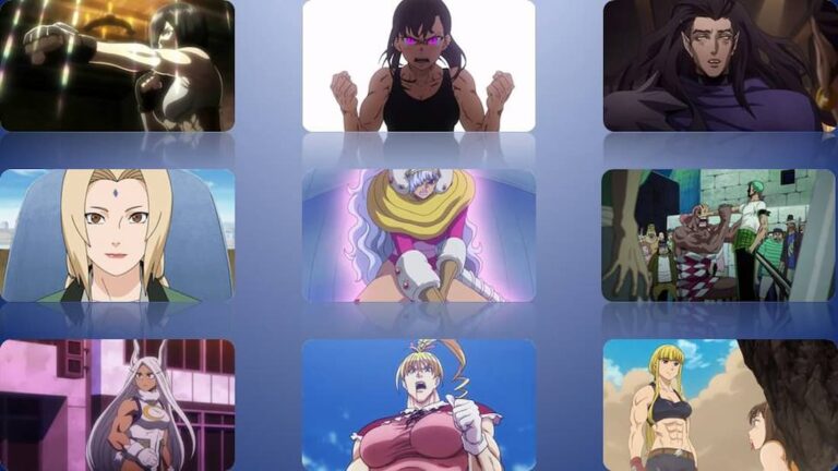 Top 37 Muscular Anime Girls of All Time