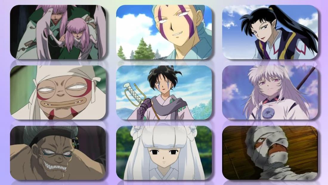 top 50 most popular inuyasha characters