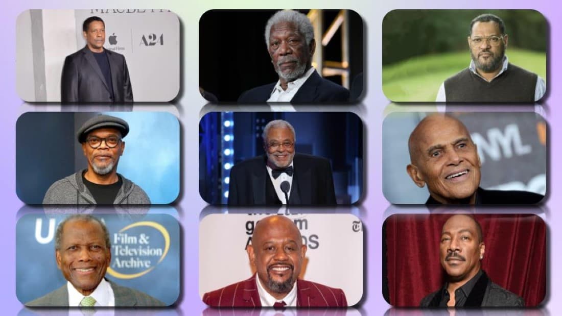 top 50 most popular old black actors