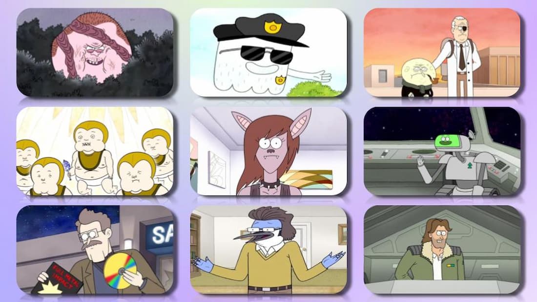 Top 50 Most Popular Regular Show Characters