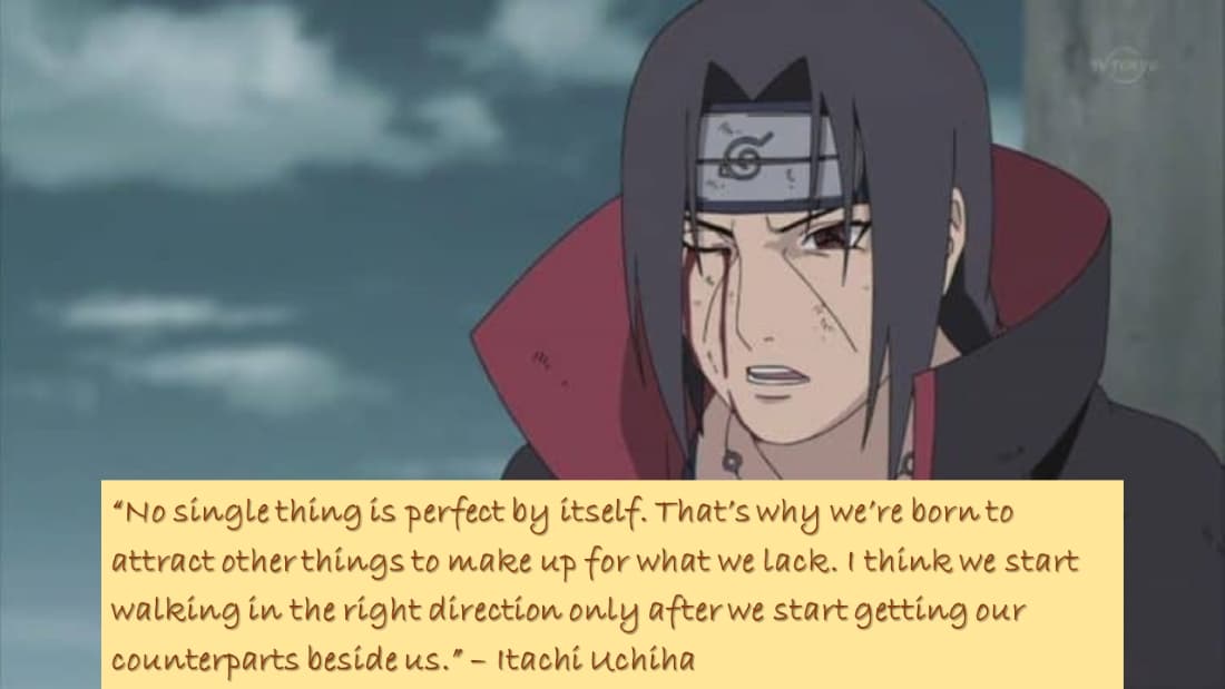 Quote By Itachi Uchiha