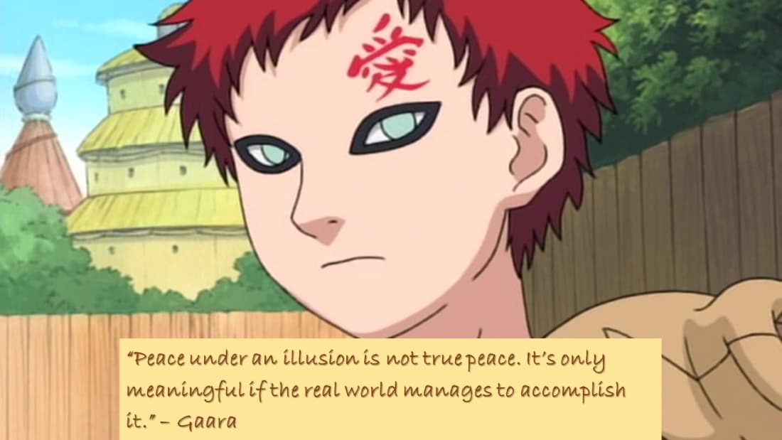 Quote By Gaara