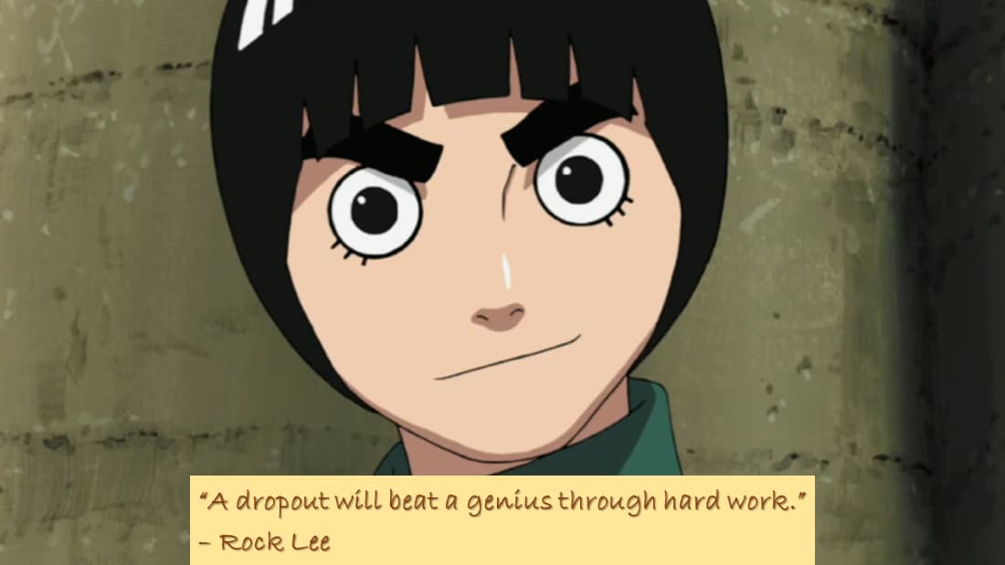 quote by rock lee