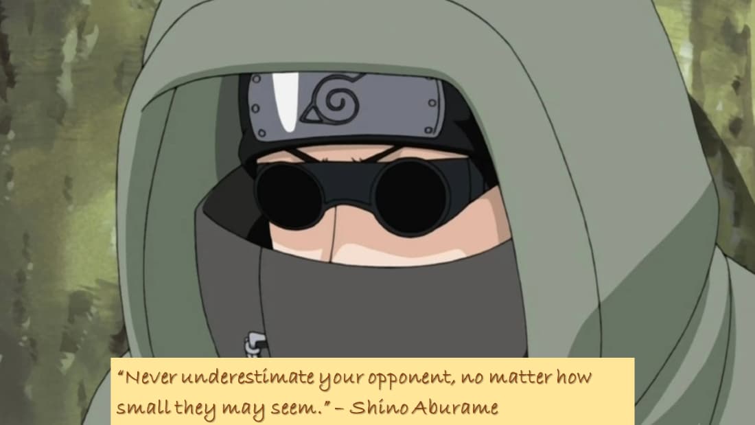 Quote By Shino Aburame