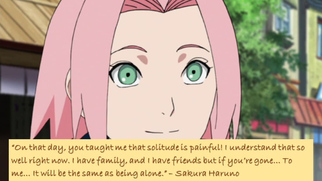 Quote By Sakura Haruno