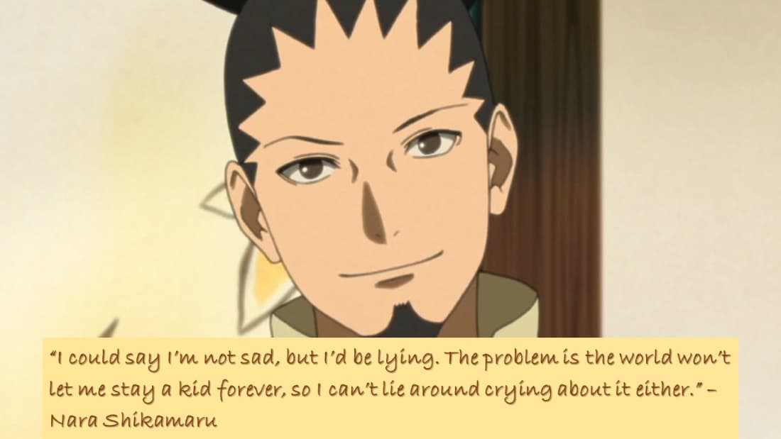 Quote By Nara Shikamaru