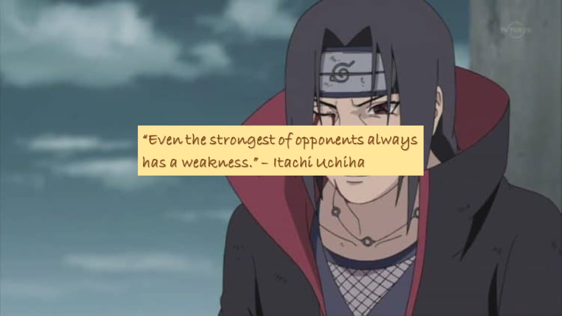 Quote By Uchiha Itachi