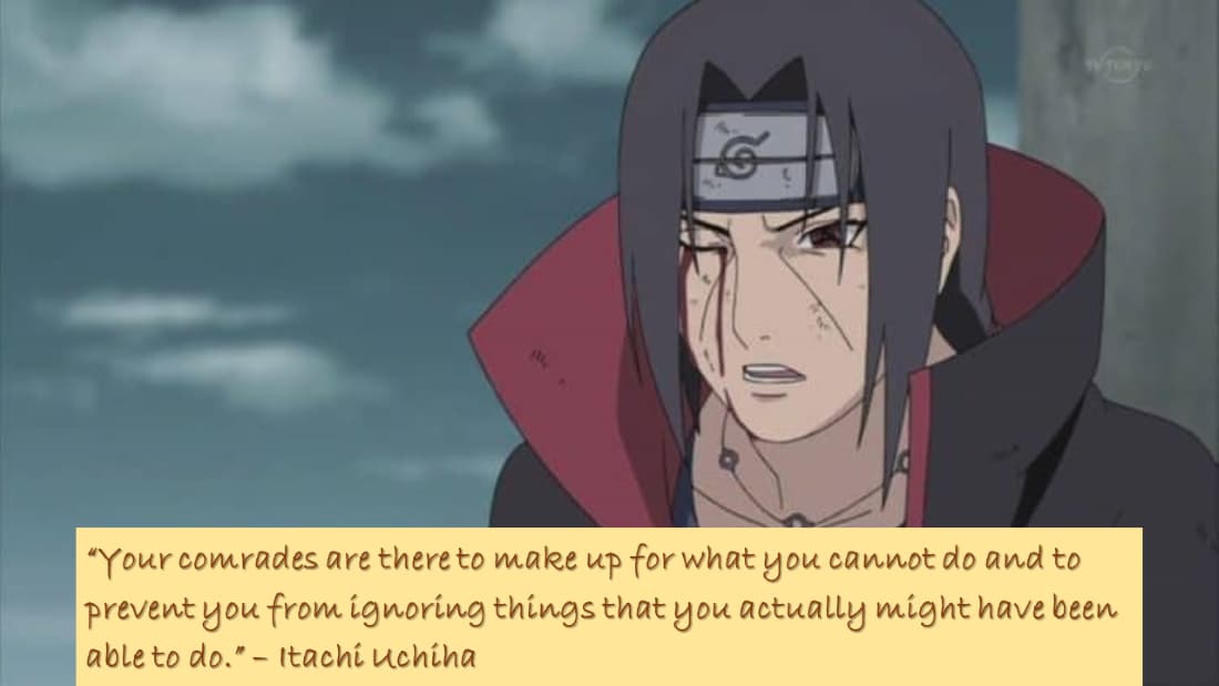 Quote By Itachi Uchiha