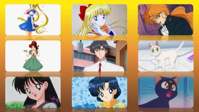 Top 50 Most Popular Sailor Moon Characters